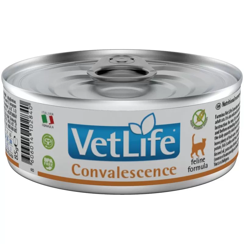 Vet Life Natural Diet Cat konzerv Convalescence 85g