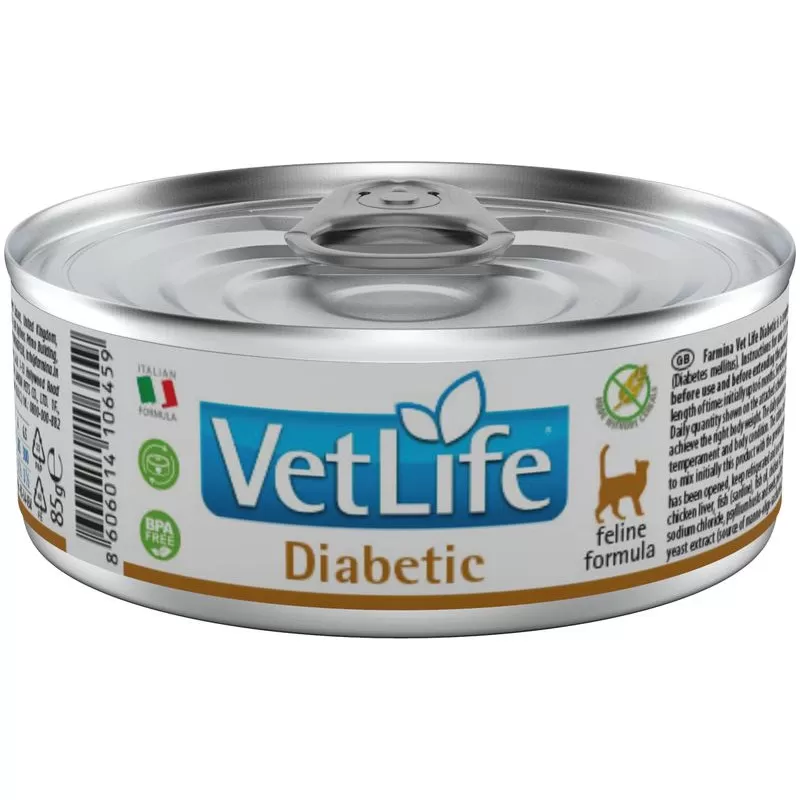 Vet Life Natural Diet Cat Diabetic 85g