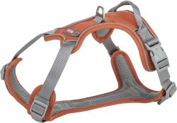 Trixie Hám Premium Active M–L: 60–75 cm/25 mm, Rozsdabarna