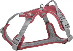 Trixie Hám Premium Active L–XL: 74–100 cm/25 mm, Bordó
