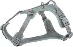 Trixie Hám Premium Active L–XL: 74–100 cm/25 mm, Zsálya zöld