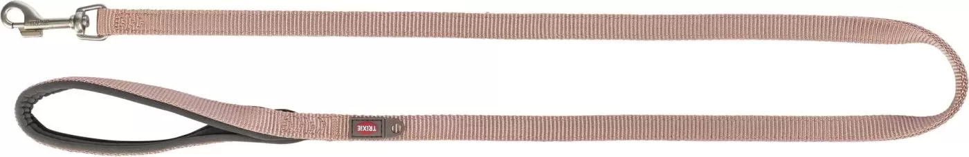 Trixie Póráz Premium M–L: 1,00m/20 mm, Szürke