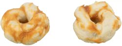 Trixie Jutalomfalat Denta Fun Twist, kollagén és csirke, o6.5cm, 2db, 85g