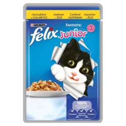 Felix Fantastic Alutasakos Junior Csirke Aszpikban 100g
