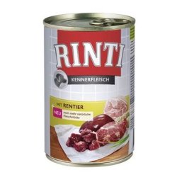 Rinti Dog Kennerfleisch Konzerv Rénszarvas 400g