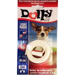 Dolly Bliszteres Bolhanyakörv  Kutyának Fehér