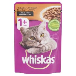 Whiskas Alutasakos Szárnyas Szószban 100g