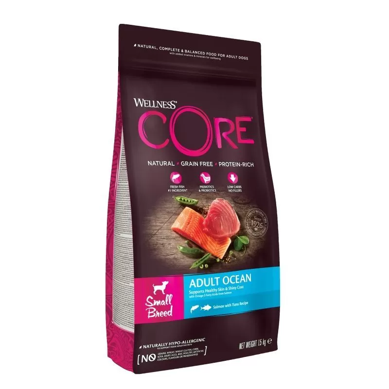 Wellness Core Dog Adult Ocean Lazac & Tonhal Small 1,5kg