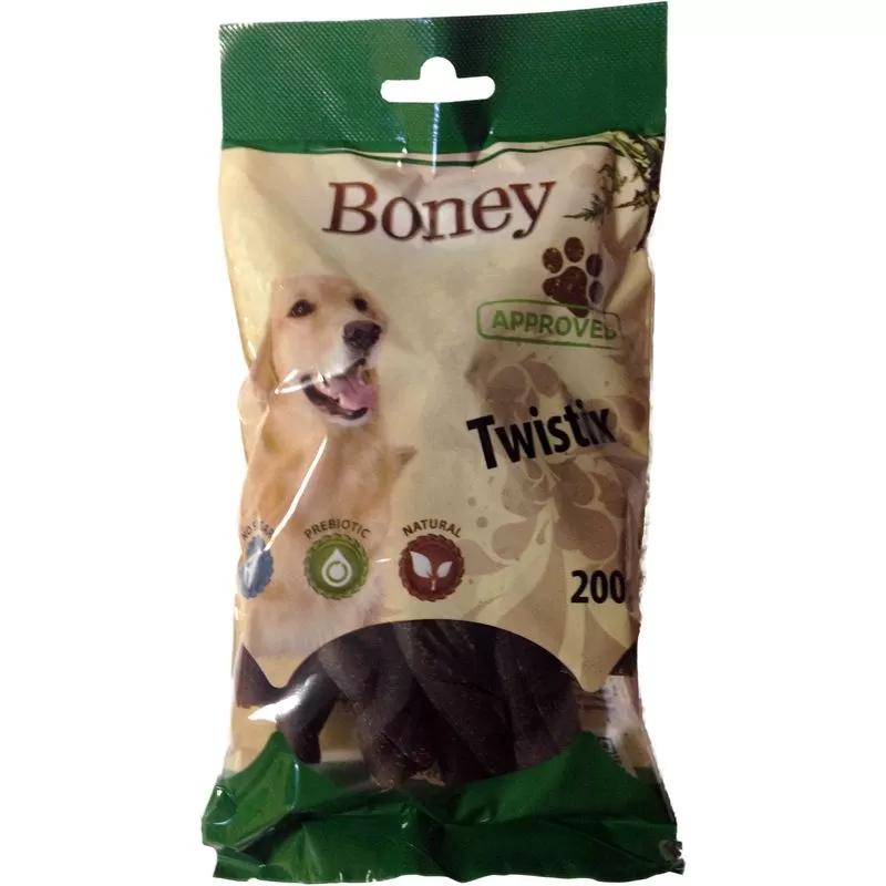Boney Jutalomfalat Twistix 200g
