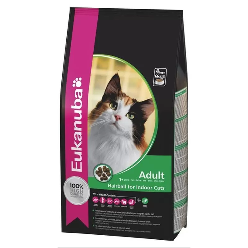 Eukanuba Cat Hairball Control macskatáp 400g