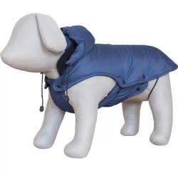 Kutyaruha Bélelt Vizlepergetős, Patentos, Kapucnis Xs 30cm Szürke