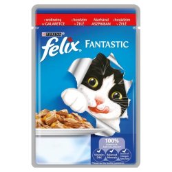 Felix Fantasztic Alutasakos Marha 100g
