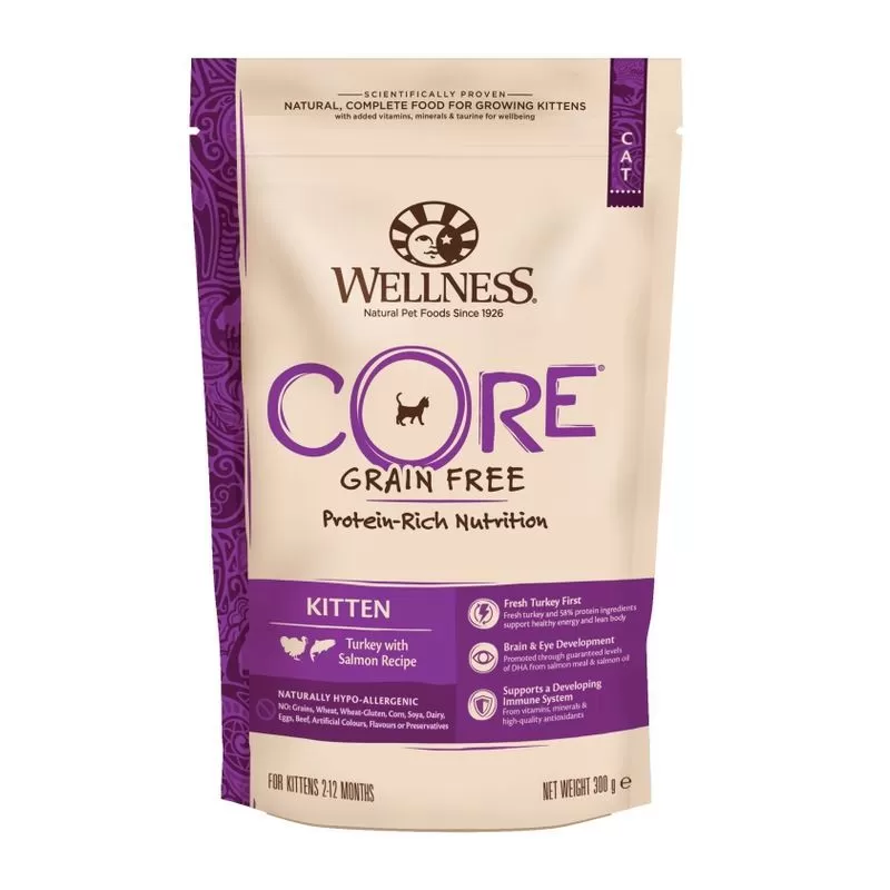 Wellness Core Cat Pulyka&lazac Kitten 300g