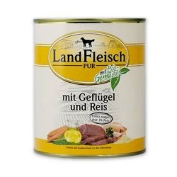 Landfleisch Dog Konzerv Csirke + Rizs 800g