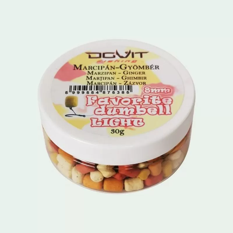 Dovit Favorite dumbell Light - marcipán-gyömbér 30g