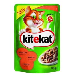 Kitekat Alutasakos Lazac 100g