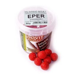 Dovit Oldódó Boilie 14mm - Eper 80g