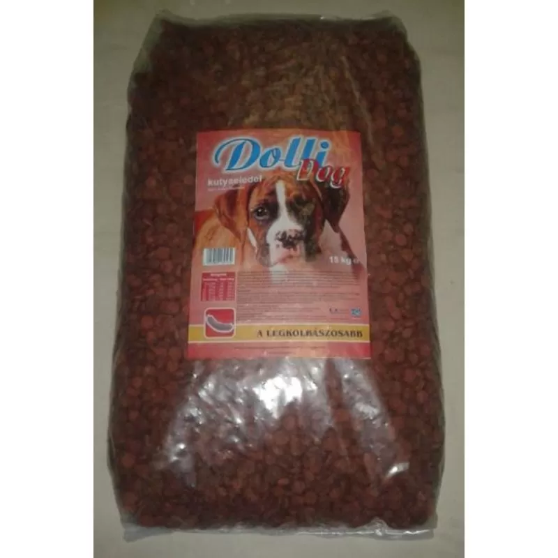 Dolly Dog Száraz Kutyaeledel Kolbászos 15kg