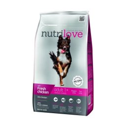Nutrilove dog száraz ADULT medium friss csirke 1,6kg
