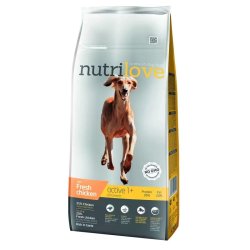 Nutrilove dog száraz ACTIVE friss csirke 12kg