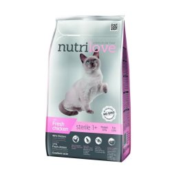Nutrilove cat száraz STERIL friss csirke 1,4kg