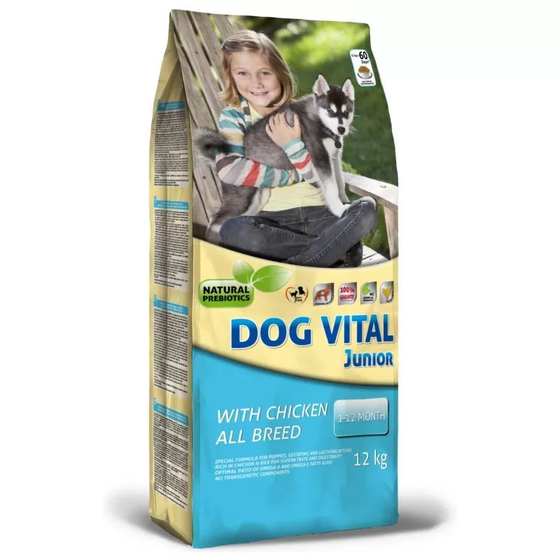 Dog Vital Junior All Breed Chicken 12kg