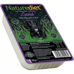 Naturediet MűanyagTálkás Bárány 390g