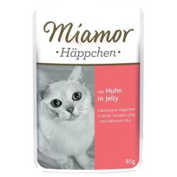 Miamor Cat Häppchen Tasakos Lazac Paradicsom Szószban 85g