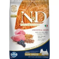 N&D Dog Low Grain bárány&áfonya adult mini 7kg