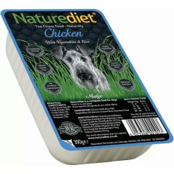 Naturediet MűanyagTálkás Csirke 390g