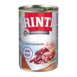 Rinti Dog Kennerfleisch Konzerv Szárnyas Szív 400g