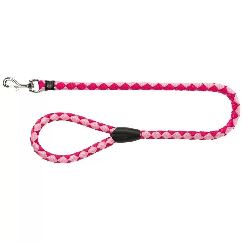 Trixie Cavo póráz L–XL: 1,00 m/18 mm, flamingó/fuchsia
