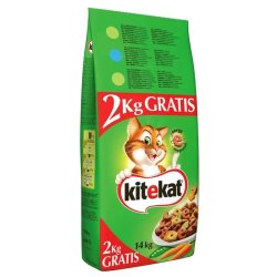 Kitekat Száraz Tonhal-Zöldség 12+2kg