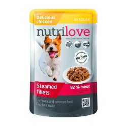 Nutrilove dog alutasak NMP szaftos csirke 85gr