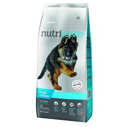 Nutrilove dog száraz JUNIOR large friss csirke 12kg