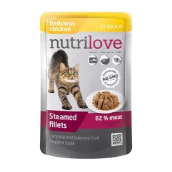 Nutrilove cat alutasak NMP szaftos csirke 85gr