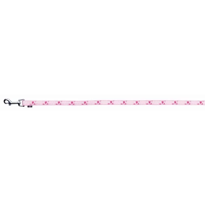 Trixie Rose Heart póráz 1,2m/15mm XS-S