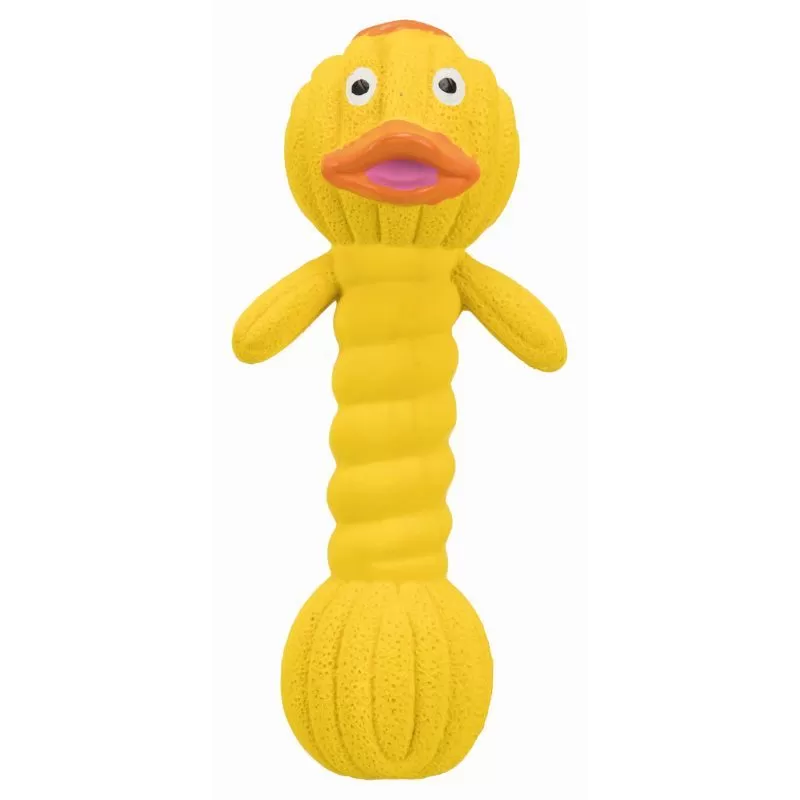 Trixie Játék latex súlyzó kacsa 18cm