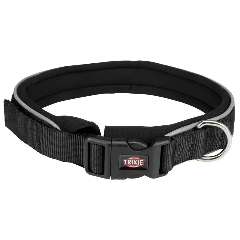 Trixie Nyakörv Premium neoprém L–XL 55–61 cm/30 mm, fekete