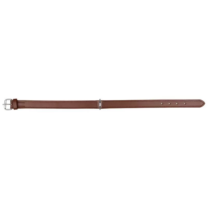Trixie Nyakörv Active bőr L 47-54cm/25mm konyak