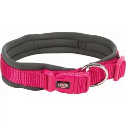 Trixie Nyakörv Prémium Neoprém L 49–55 cm/25mm Fuchsia/Grafit