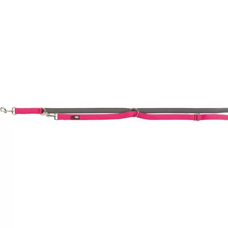 Trixie Neoprén hosszabbítható póráz L–XL 2m/25mm fuchsia/grafit