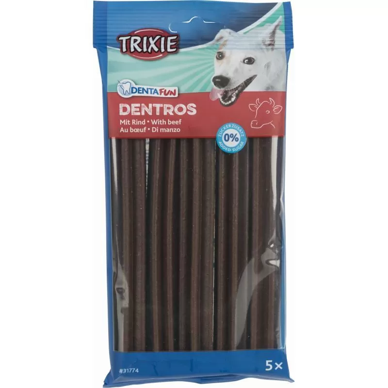 Trixie Jutalomfalat Denta Fun Dentros Marha 5db/135g
