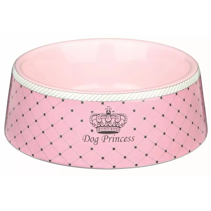 Trixie Dog Princess kerámia tál 0,45l/16cm pink