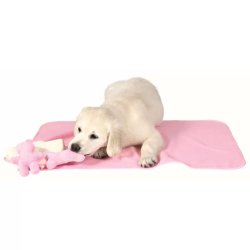 Trixie Játék Puppy Szett pléddel,játékkal és törölközővel pink