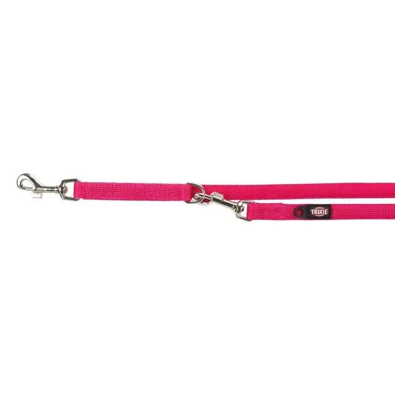Trixie Póráz Comfort Soft Hosszabbítható M–L 2m/20mm Fuchsia