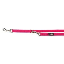 Trixie Póráz Comfort Soft Hosszabbítható M–L 2m/20mm Fuchsia