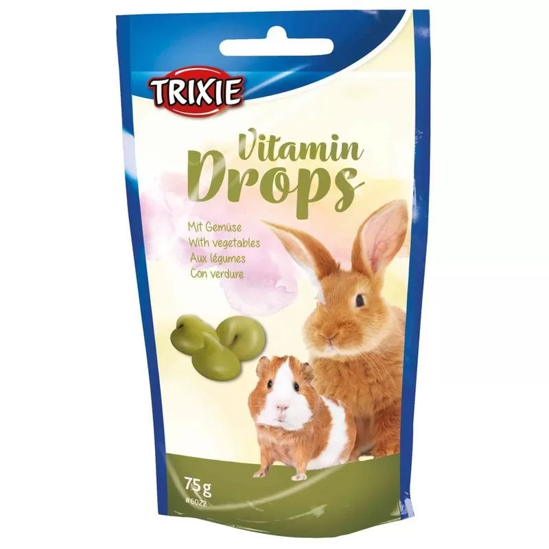 Trixie drops Rágcsálónak, Zöldséges 75gr