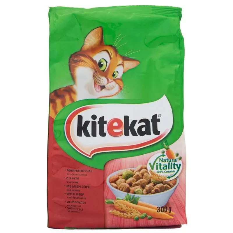 Kitekat Száraz Marha-Zöldség 300g