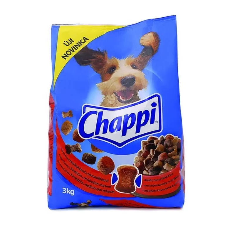 Chappi Száraz  Marha-Baromfi 3kg